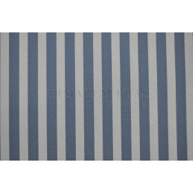 SINTETICO LISTRADO AZ BB/BRANCO - METRO