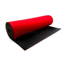 NEOPRENNE 3,0 MM PRETO/VERMELHO - METRO