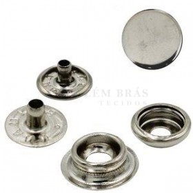 BOTAO PRESSAO 1002/80 NIQUEL - CTO