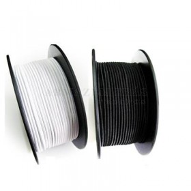 ELASTICO ROLICO PRETO 3MM - METRO